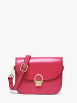 Cross Body Tas M Altair Leder Etrier Roze altair EALA081M